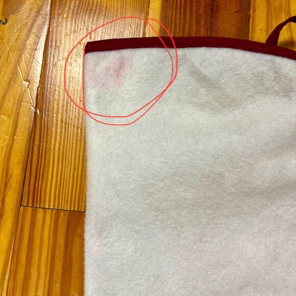 Vintage Satin Christmas Stocking Victorian Style Teddy Santa Horse Giordano 18” - Picture 9 of 13